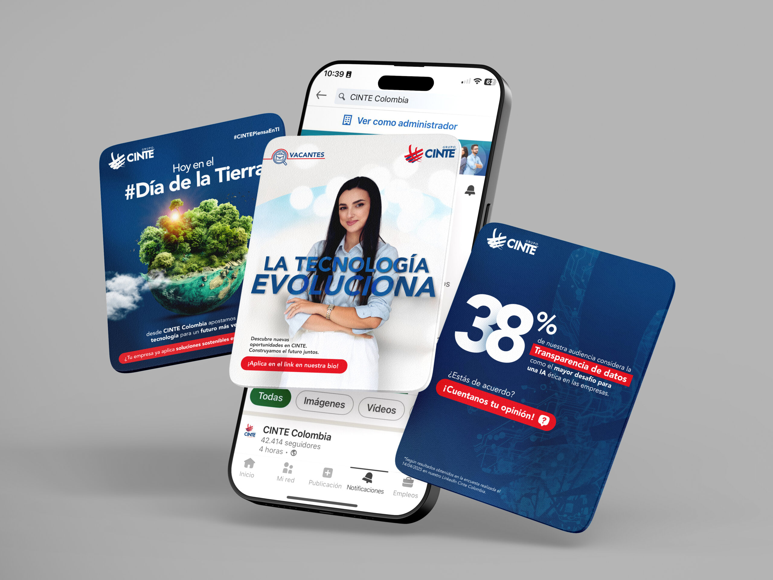 branding grupo cinte colombia linkedin