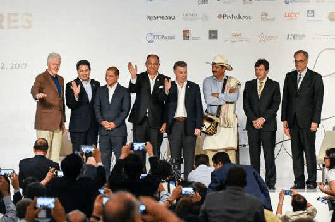 exponentes foro mundial de productores de cafe