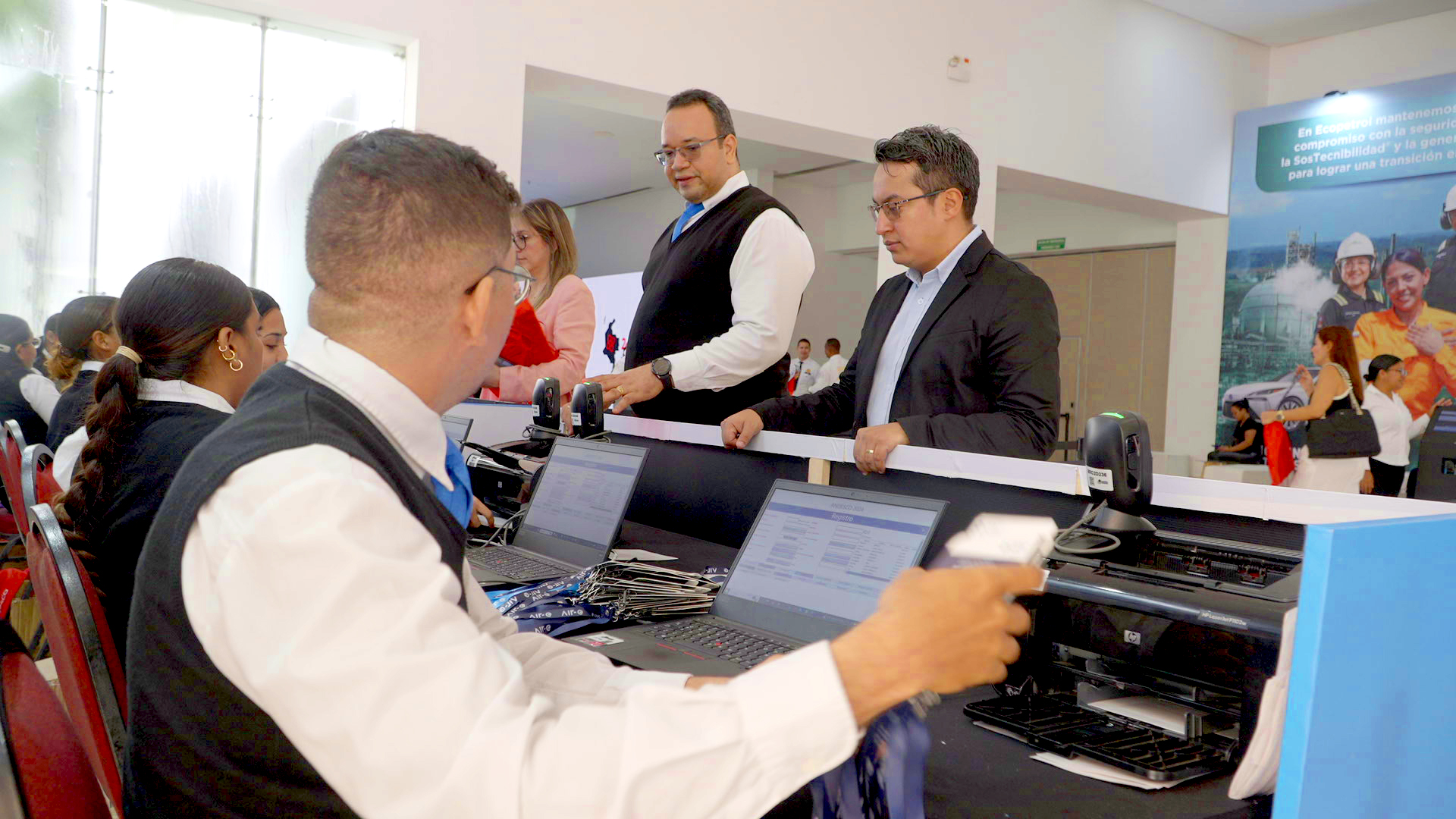 Punto de registro ingreso Andesco 2024