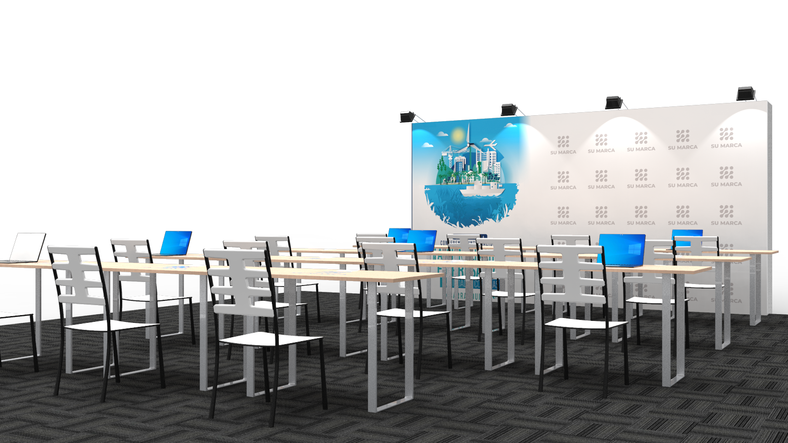 sala de prensa caem 2023