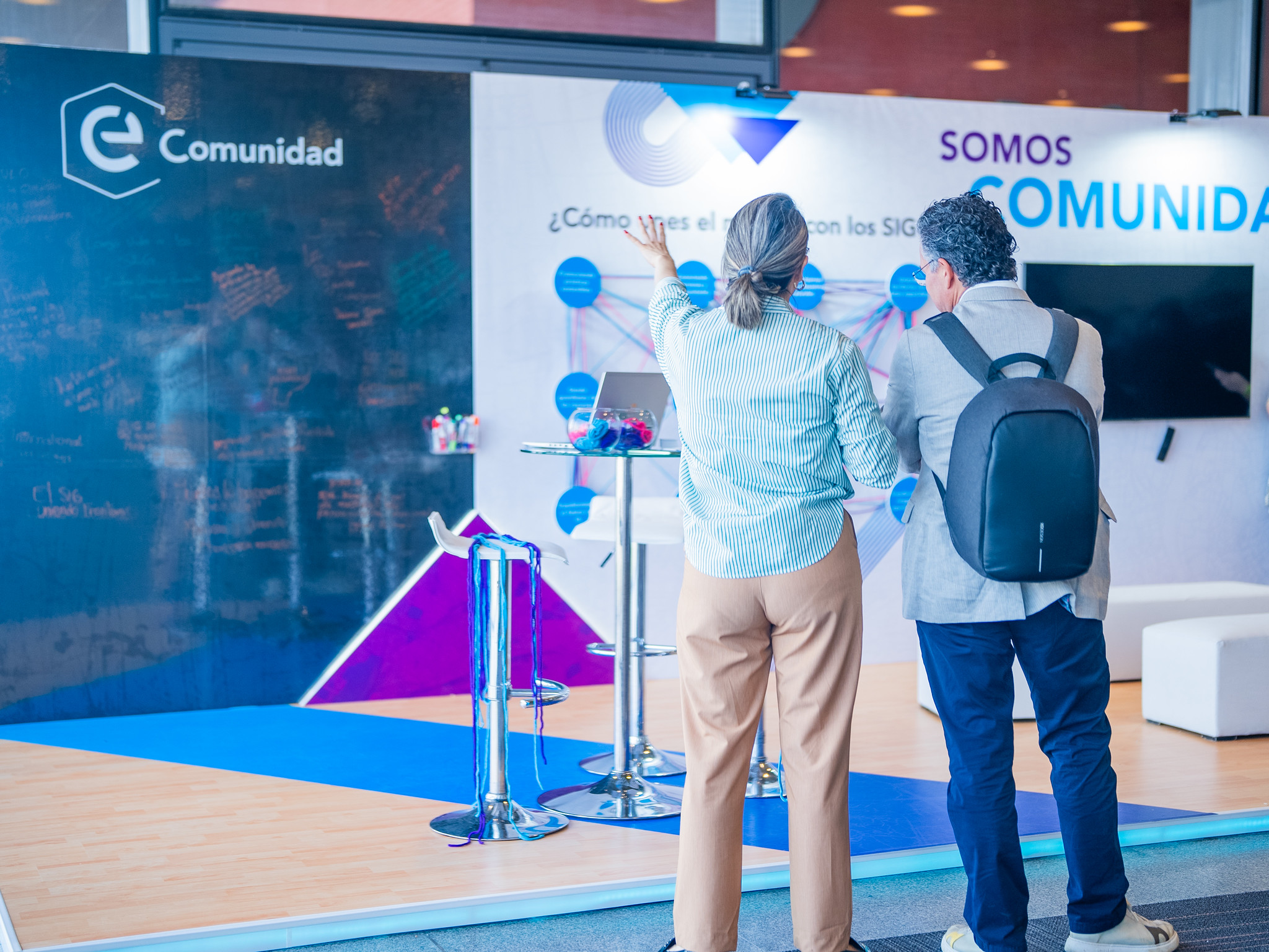 Stand de comunidad CUE 2024