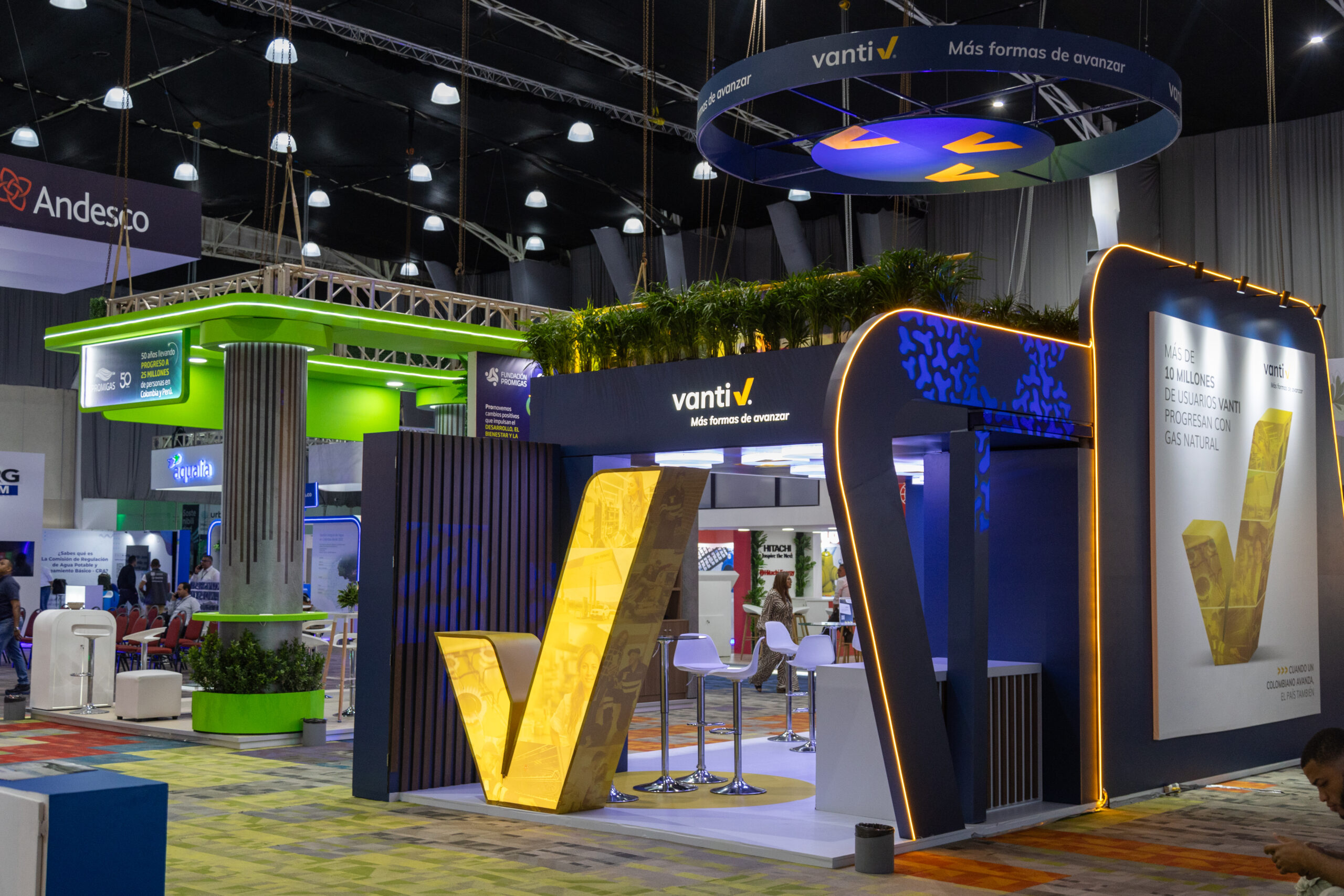 Stand Vanti muestra comercial Andesco 2024